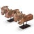 Vintage Wooden Horse on Stand, 1940s For Sale - Image 3 of 5