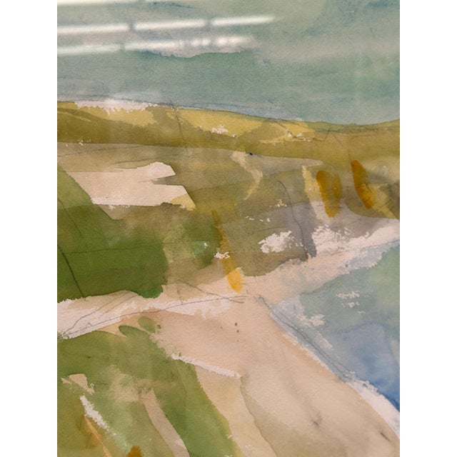 Mid 20th Century Lars Bertle, Ireviken, Gotland, 1960s, Watercolor on Paper, Framed For Sale - Image 5 of 13