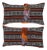 16"x28" SET OF 2 - Handmade Kilim Cushion Covers. A pair of Lumbar Pillow Covers For Sale