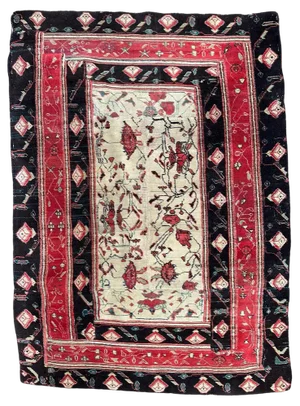 Antique Indian Agra Rug