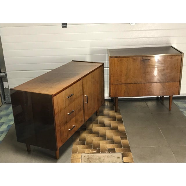 1970s Vintage Chest of Drawers, 1960s, Set of 2 For Sale - Image 5 of 18