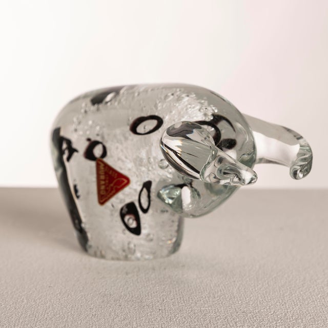 Murano Glass Bull Sculpture, Italy, 1960s For Sale - Image 7 of 11