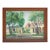 1970's California Neighborhood Landscape in Oil on Canvas by P. DeRosa For Sale