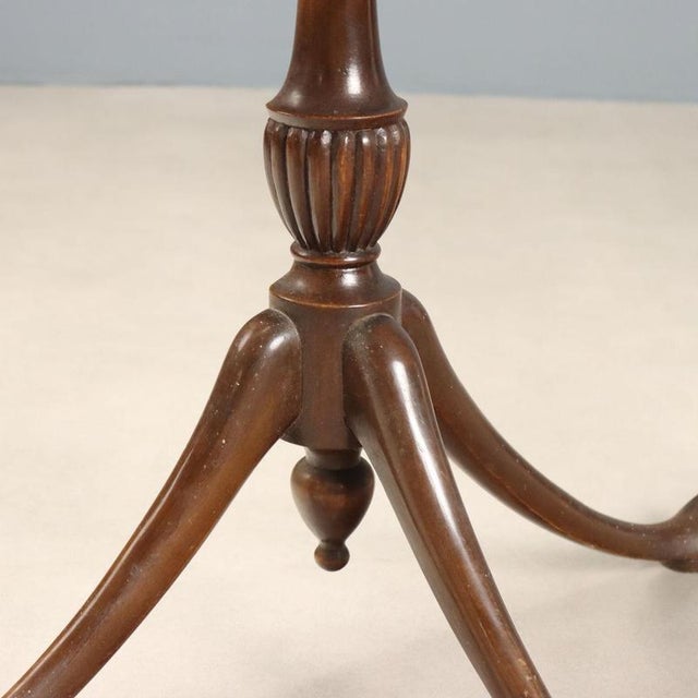 Wood Etagere in Walnut-Stained Beech For Sale - Image 7 of 11