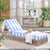 Transform your outdoors into a staycation oasis with this stunning Gillian Sunlounger. Coastally styled with woven natural...