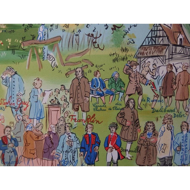 Raoul Dufy (1877-1953) (after) History of Electricity Color lithograph On wove paper, 48 x 30 cm (approx. 19 x 12 inches)...