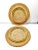 1970s Vintage Woven Rattan & Cane Plate Chargers – Coastal Set of 4 For Sale - Image 5 of 6