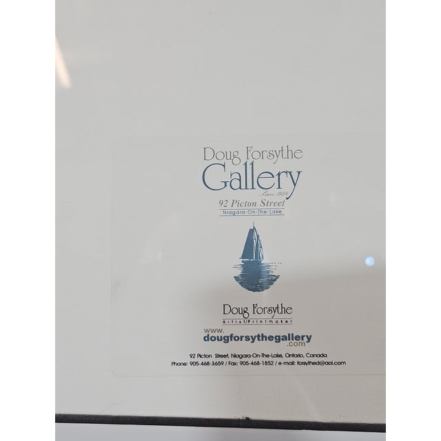 Doug Forsythe, Queen's Royal Park, Niagara-on-the-Lake, 1980s, Print, Framed For Sale - Image 5 of 15