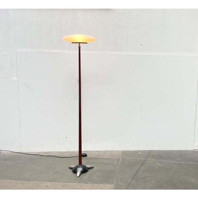 Postmodern Early Model Pao F Tripod Floor Lamp by Matteo Thun for Arteluce, Italy, 1990s For Sale - Image 17 of 18