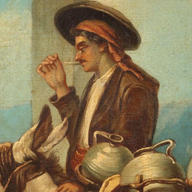 Joseph Haier, Figures, Oil on Canvas For Sale - Image 5 of 11