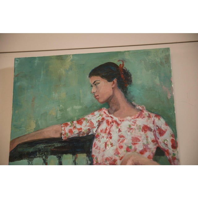 Oil on canvas painting by local Chappaqua, NY resident Grace B. Keogh, signed by the artist. Newly made artwork in...