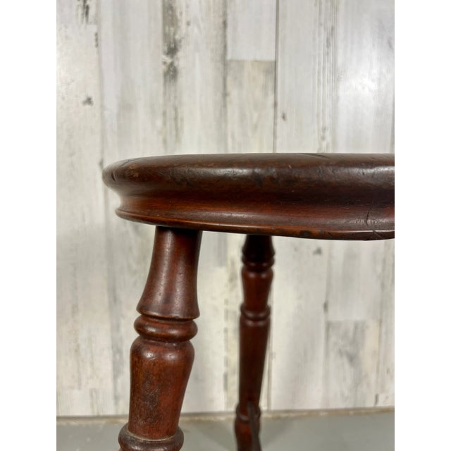 19th Century English Pub Stool For Sale - Image 9 of 10
