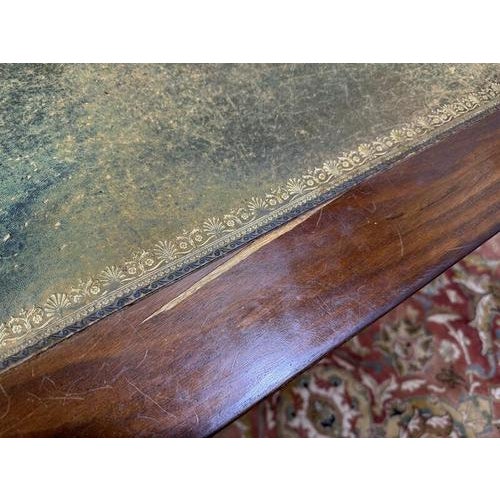 Wood Empire Mahogany Bureau Plat For Sale - Image 7 of 11