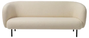 Caper Three-Seater in Cream by Warm Nordic