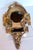 Wood Antique French Gilt Wood Clock Case W/Mirrored Convex Glass Finish For Sale - Image 7 of 13