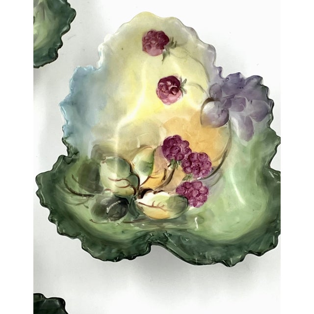 Ceramic Limoges, France, w.g. & Co., Berry Serving Dishes- Set of 4 For Sale - Image 7 of 7