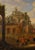 Flemish Artist, Landscape with Tower of Babel, 17th-18th Century, Oil on Canvas, Framed For Sale - Image 15 of 17