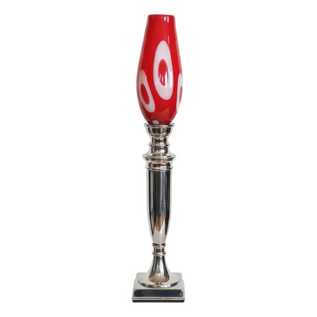 Lucifer’s Torch — One-of-a-Kind Murano Art Glass Sculptural Design Object For Sale