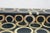 R&y Augousti Sliced Bamboo Lacquered Mosaic Bar Serving Tray Platter 18" For Sale - Image 14 of 15