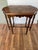 Early 20th Century Antique Victorian Burl Walnut Octagonal Side Table, Bobbin Turned Legs For Sale - Image 5 of 10