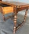 19th Century 19th Century French Walnut Single Drawer Side Table For Sale - Image 5 of 6