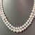 Akoya Pearl Diamond Necklace 14k W Gold 0.66 TCW Certified For Sale - Image 4 of 8