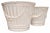 Rare and discontinued vintage Tiffany & Co. ceramic cachepot / planter, produced for approximately five years during the...