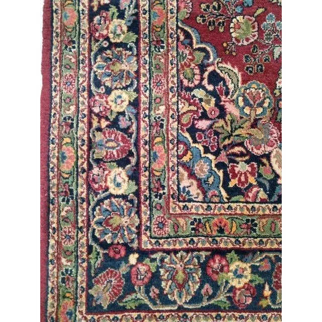 Vintage Persian Kazvin Rug For Sale - Image 4 of 7