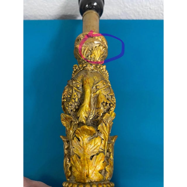 Plastic Vintage Resin Camel Lamp Berman For Sale - Image 7 of 8