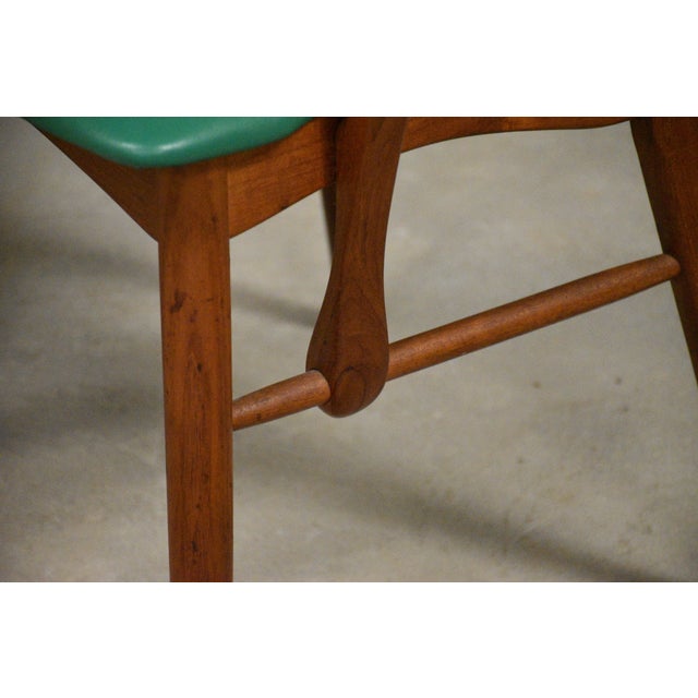 1960s Danish Modern Teak Eva Dining Chairs by Koefoeds Hornslet - Set of 8 For Sale In Boston - Image 6 of 12