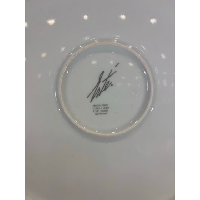 Art Deco Vintage Erté “Moonlight” Porcelain Collector Plate, Art Deco, 1988 For Sale - Image 3 of 5
