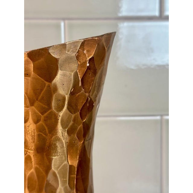 Mid-Century Modern Brutalist Copper Carafe, 1950s For Sale - Image 10 of 13