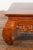 Vintage Chinese Style Low Kang Coffee Table with Carved Scrolls and Chow Legs For Sale - Image 11 of 12