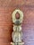 English Mid-Century English Cast Brass Owl Door Knocker For Sale - Image 3 of 9