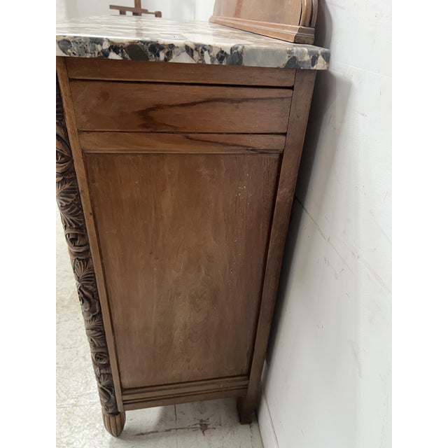 Art Deco Buffet in Walnut, 1930 For Sale - Image 10 of 14