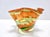 Vintage Italian Green and Orange Murano Glass Vase from Fratelli Toso, 1980s For Sale - Image 4 of 13