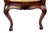 French Louis XV Style Double-Seat Walnut Bench With Caned Seat For Sale - Image 9 of 12