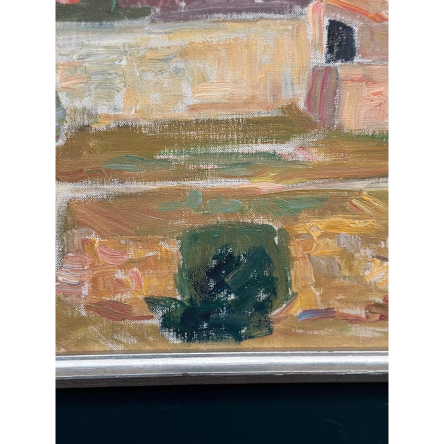 Einar Rosen, View of the City, 1950s, Oil on Panel, Framed For Sale - Image 7 of 18
