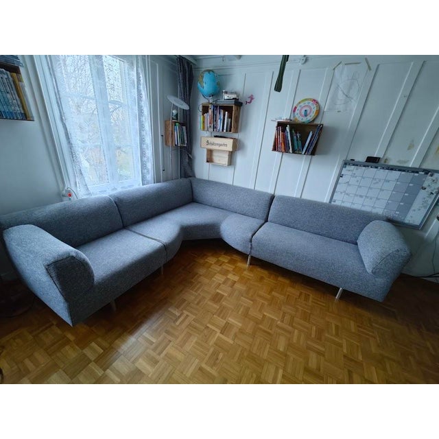 Sofa Met 250 Corner Sofa by Piero Lissoni for Cassina, Set of 3 For Sale - Image 12 of 18