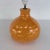 Ceramic Vintage 1990s French Kostka Ceramic Table Lamp | Reactive Glaze | Amber Melon | Original Shade | Made in France For Sale - Image 7 of 10