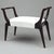 1950s Ebonized Italian Mid Century Bench For Sale In New York - Image 6 of 6