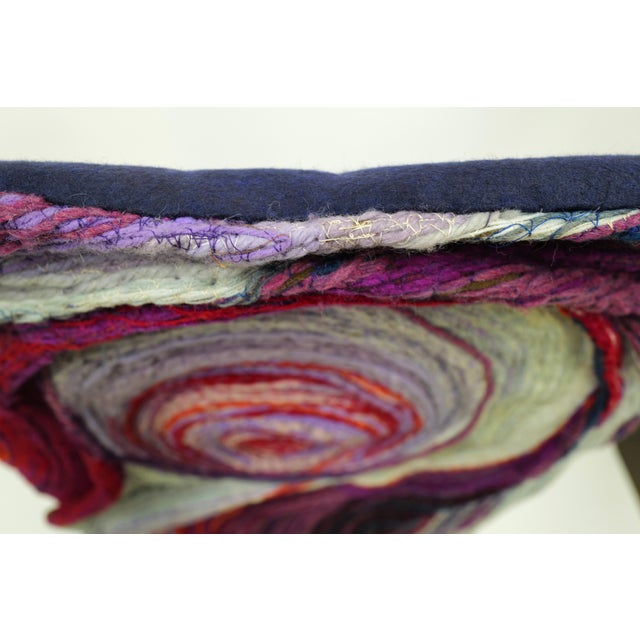 Mid-Century Modern Fiber Art by Janet Kuemmerlein For Sale - Image 3 of 18