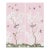 20" *40"/Panel, a Set of 2 Panels Pink Chinoiserie Printed Wallpaper Panels, No Frame,Tea Wallpaper For Sale