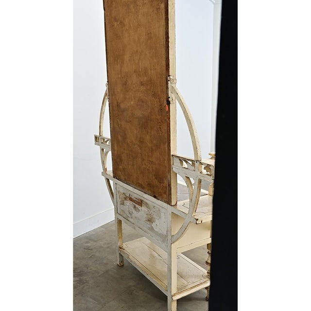 French 19th Century Art Nouveau Hall Tree For Sale In Baton Rouge - Image 6 of 18