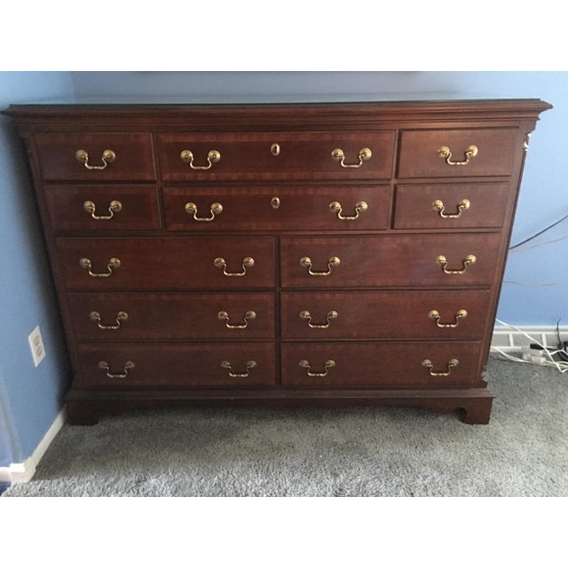 Lexington 12 Drawer Lowboy Dresser Chairish