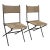 Crate & Barrel San Onofre Chairs, Pair For Sale