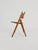 Austrian folding walnut chair model SE18 by Egon Eiermann for Wilde & Spieth Designer: Egon Eiermann Manufacturer: Wilde &...