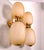 1980s Scandinavian Amber Mid Century Modern, Murano Glass Sconces - Pair For Sale - Image 5 of 9