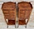 French Louis XV Style Nightstands in Walnut and Marquetry, Set of 2 For Sale - Image 17 of 18