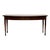 18th Century English George III Mahogany Veneer Bowfront Serving Table For Sale